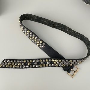 Zadig & Voltaire studded belt